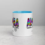 Load image into Gallery viewer, ALOHA means I love you - Mug with Color Inside
