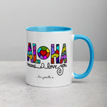 Load image into Gallery viewer, ALOHA means I love you - Mug with Color Inside
