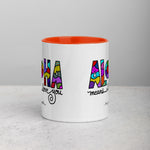 Load image into Gallery viewer, ALOHA means I love you - Mug with Color Inside
