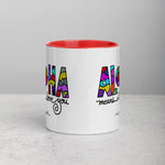 Load image into Gallery viewer, ALOHA means I love you - Mug with Color Inside
