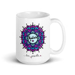 Load image into Gallery viewer, Meditate - White glossy mug
